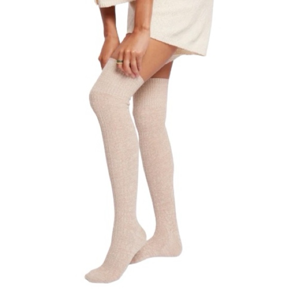 Pudus Over-the-Knee Sweater Socks Women’s Size 6–10 Cozy Boot Socks NWT